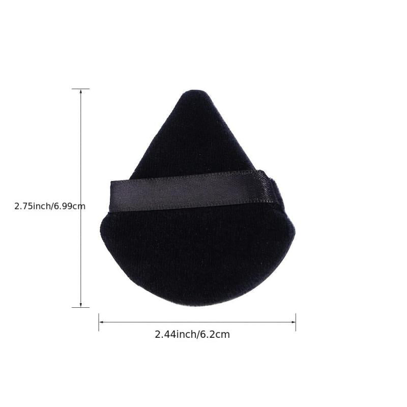 12 Pcs Face Soft Makeup Puff Triangle Powder Puffs Gift