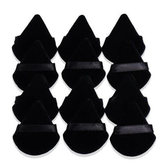 12 Pcs Face Soft Makeup Puff Triangle Powder Puffs Gift