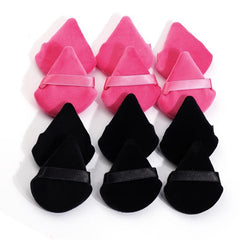 12 Pcs Face Soft Makeup Puff Triangle Powder Puffs Gift
