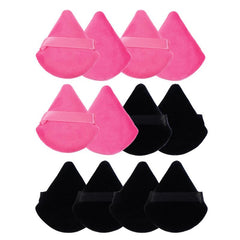 12 Pcs Face Soft Makeup Puff Triangle Powder Puffs Gift