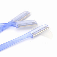 3pcs Eyebrow Razors Plastic Eyebrow and Face Razor for Women