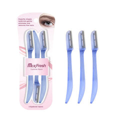 3pcs Eyebrow Razors Plastic Eyebrow and Face Razor for Women