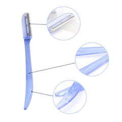 3pcs Eyebrow Razors Plastic Eyebrow and Face Razor for Women