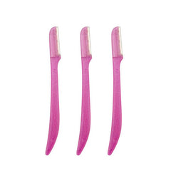 3pcs Eyebrow Razors Plastic Eyebrow and Face Razor for Women