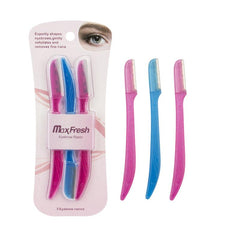 3pcs Eyebrow Razors Plastic Eyebrow and Face Razor for Women