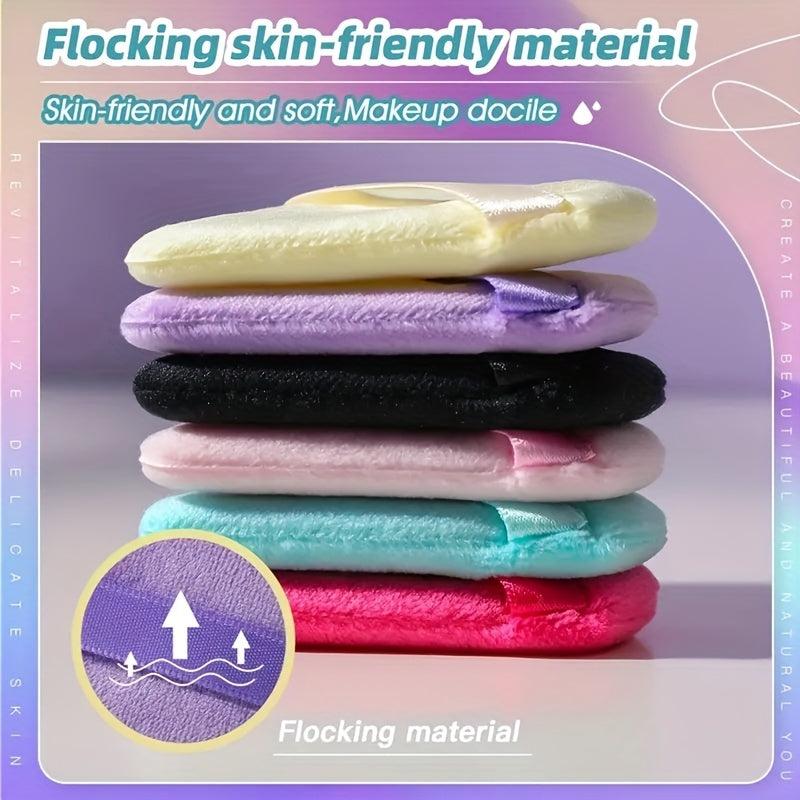 10 PCS Triangle Powder Puffs Soft Plush Powder Sponge Makeup Foundation Sponge