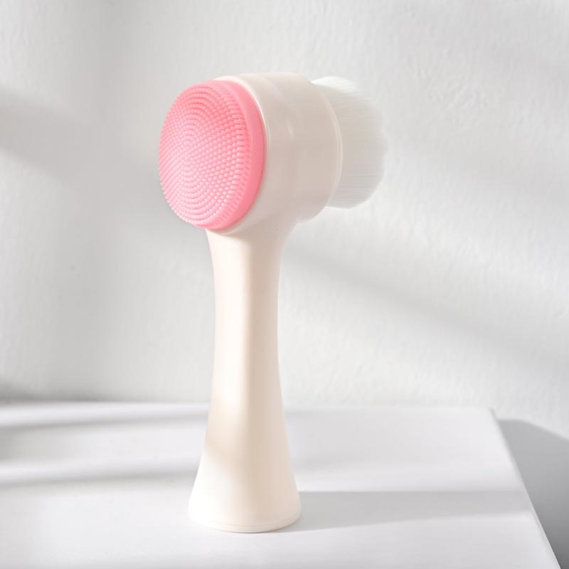 Silicone Facial Cleanser Brush Portable 3D Face Cleaning