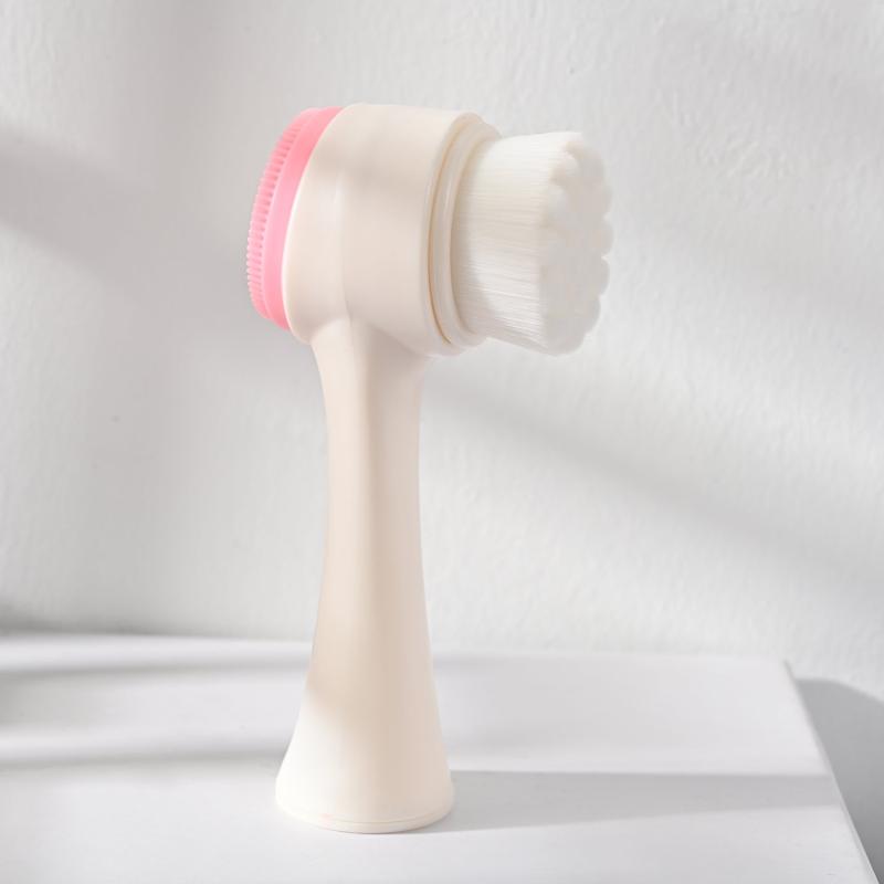 Silicone Facial Cleanser Brush Portable 3D Face Cleaning