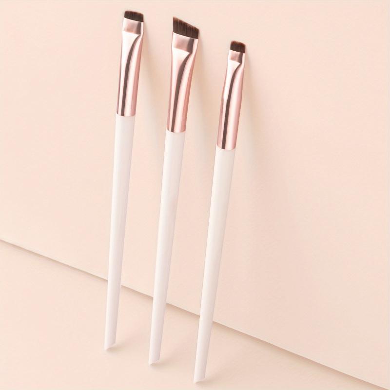 3pcs Eyeliner Brush Set Portable Cosmetic Brushes for Eye Makeup