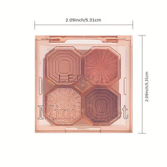 Nude & Deep Earth Matte & Pearly Eyeshadow Palette