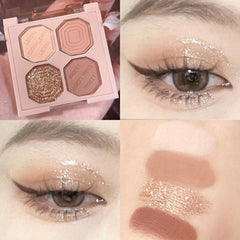 Nude & Deep Earth Matte & Pearly Eyeshadow Palette
