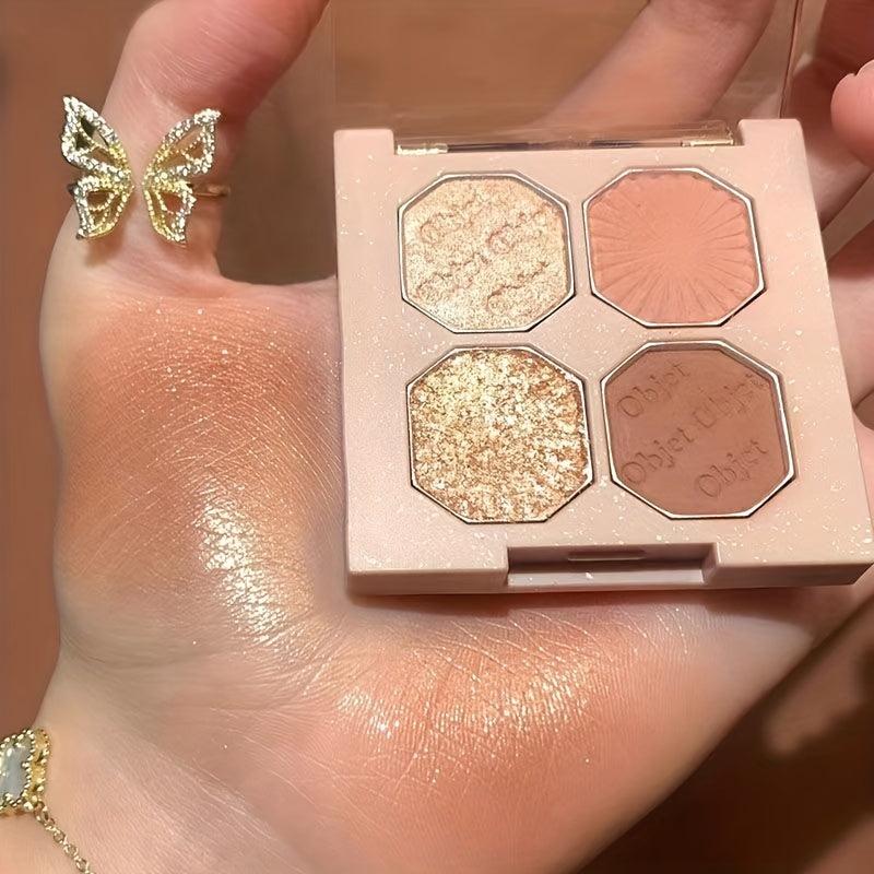 Nude & Deep Earth Matte & Pearly Eyeshadow Palette