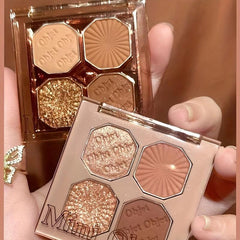 Nude & Deep Earth Matte & Pearly Eyeshadow Palette