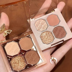 Nude & Deep Earth Matte & Pearly Eyeshadow Palette