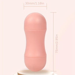 Double Headed Face Absorbing Roller Natural Volcanic Stone Facial Pore