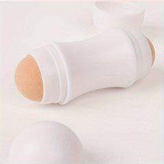 Double Headed Face Absorbing Roller Natural Volcanic Stone Facial Pore
