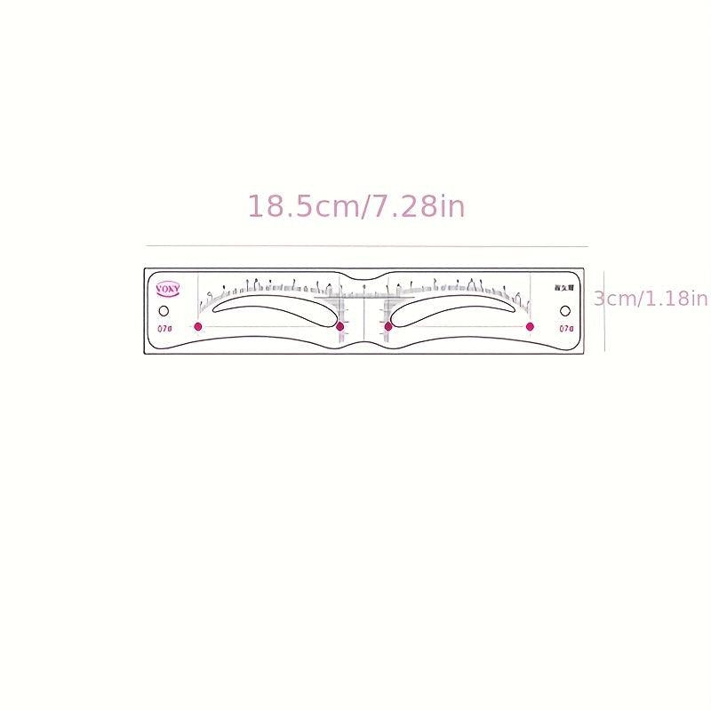 12pcs Eyebrow Stencils for Perfect Brows Variety of Face Shapes