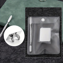 Metal Makeup Palette Spatula Set for Mixing Foundation