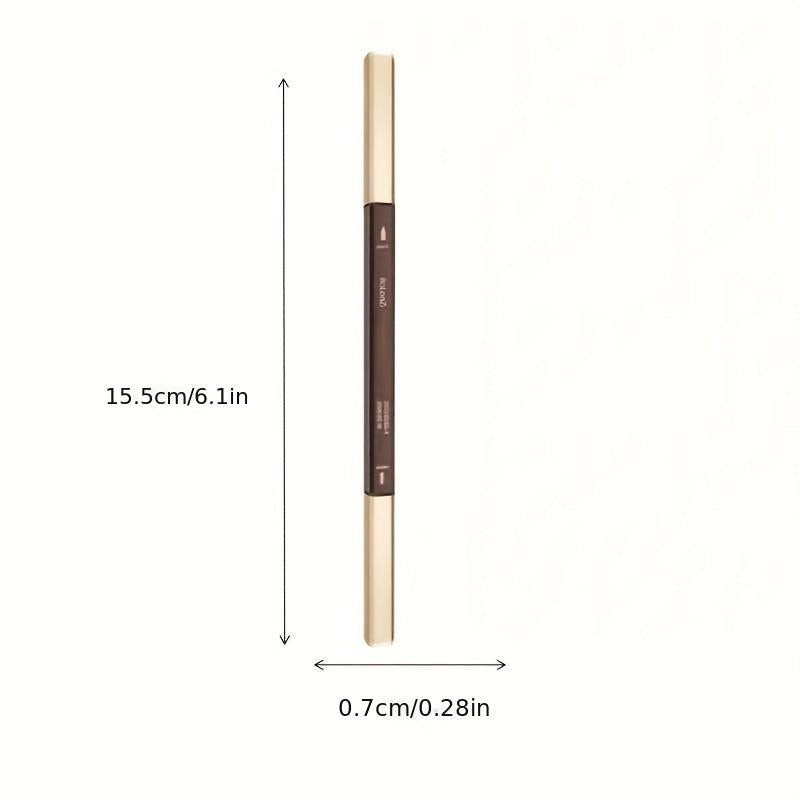 Dual-Ended Eyebrow Pencil, Waterproof 5 Colors, Enhance Women Makeup