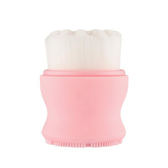Mini Facial Cleansing Brush Soft Bristle Cleansing and Scrubber Side