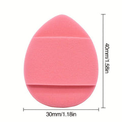 Portable Finger Powder Puff Set Soft Body Cosmetic Sponge Puff for Makeup