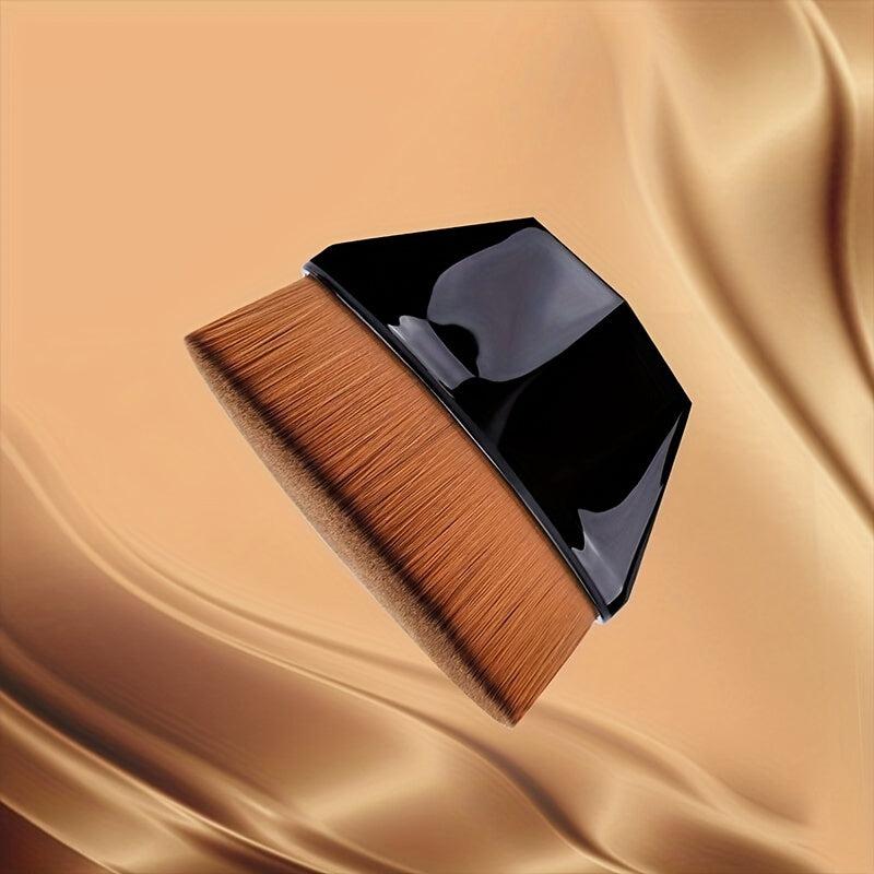 Hexagon Flat Top Kabuki Brush for Foundation & Blush