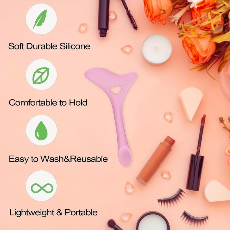 Eyeliner Brush & Silicone Template Kit for Perfect Makeup Aid