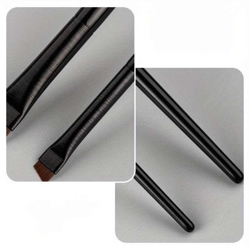 Eyeliner Brush & Silicone Template Kit for Perfect Makeup Aid