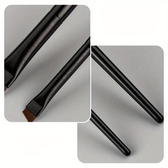 Eyeliner Brush & Silicone Template Kit for Perfect Makeup Aid