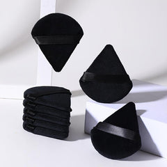 8PCS Triangle Makeup Puff for Loose Powder Soft Body Washable