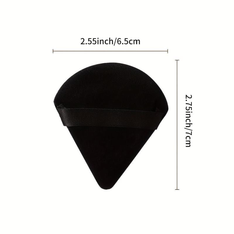 8PCS Triangle Makeup Puff for Loose Powder Soft Body Washable