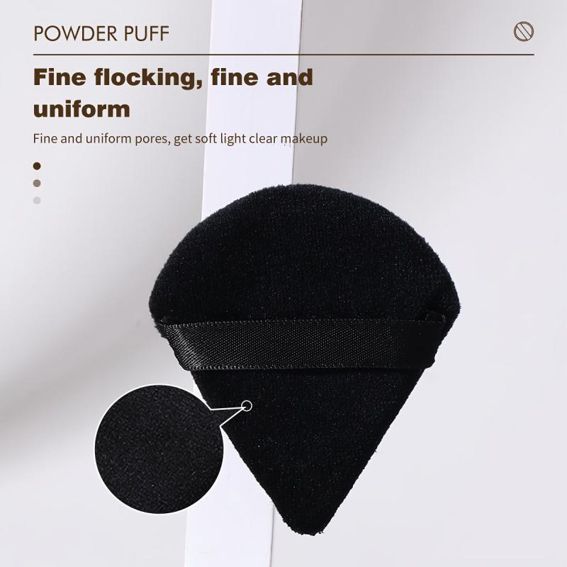 8PCS Triangle Makeup Puff for Loose Powder Soft Body Washable