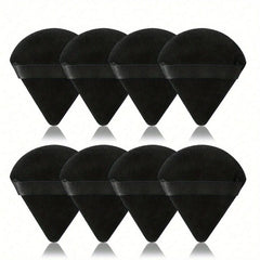 8PCS Triangle Makeup Puff for Loose Powder Soft Body Washable