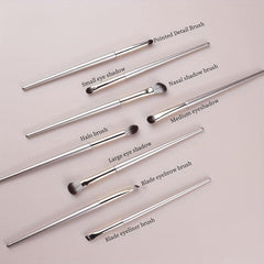 8pcs Makeup Brushes Set with Container Case Bag