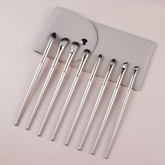 8pcs Makeup Brushes Set with Container Case Bag