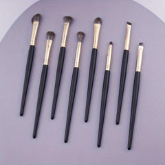 8pcs Makeup Brushes Set with Container Case Bag