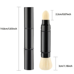 Retractable Makeup Brush Foundation Powder Sunscreen Brush Travel Face Blush