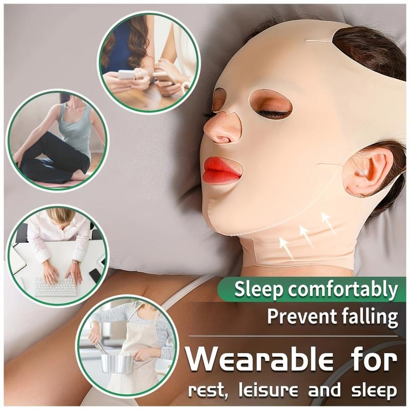 3D Breathable Reusable Face Mask Lift Up Belt Band Thin Mask Beauty