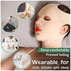 3D Breathable Reusable Face Mask Lift Up Belt Band Thin Mask Beauty