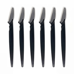 12 Pcs Eyebrow Razor Facial Razor Eyebrow Grooming Tool Stainless Steel