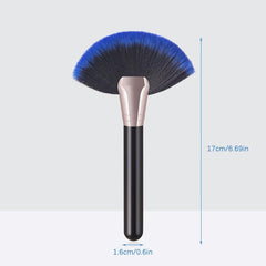 Large Fan Brush Face Makeup Brush Professional Highlighting Make Up Brushes