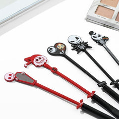 5pcs Christmas Makeup Brush Set With Pouch