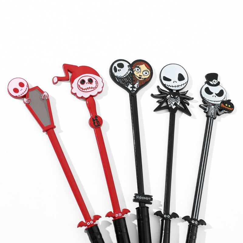 5pcs Christmas Makeup Brush Set With Pouch