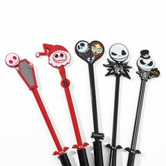 5pcs Christmas Makeup Brush Set With Pouch