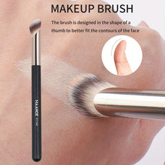 3pcs Makeup Brushes Set with 2pcs Air Cushion Powder Puff