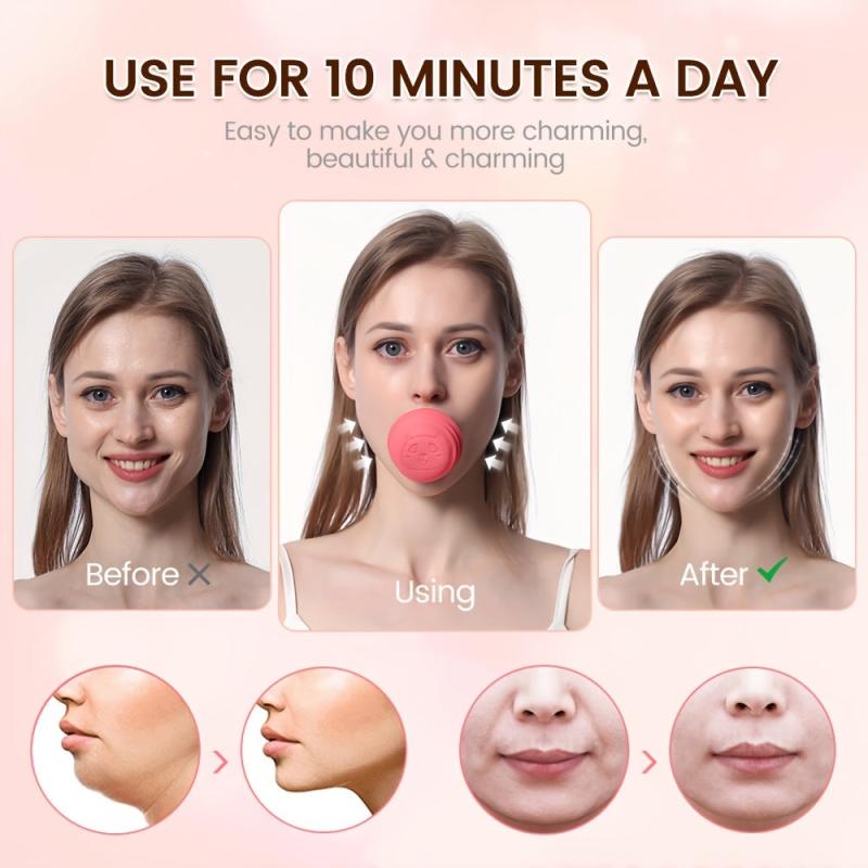 Face Neck Toning Exerciser Women Face Lift V Shape Double Chin Exerciser