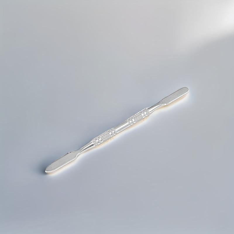 Stainless Steel Makeup Palette and Spatula Set