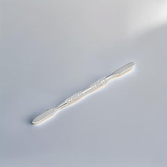 Stainless Steel Makeup Palette and Spatula Set