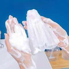 3pcs Hanging Soap Foaming Net Rich Foam Fluffy Mesh