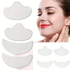 4Pcs Silicone Face Lifting Patch Forehead Wrinkle Sticker